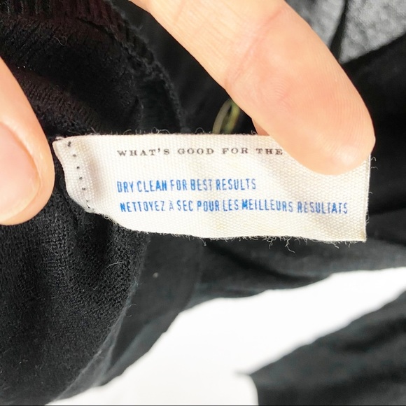 LEIFSDOTTIR Black Boyfriend Button Sweater - Picture 4 of 6